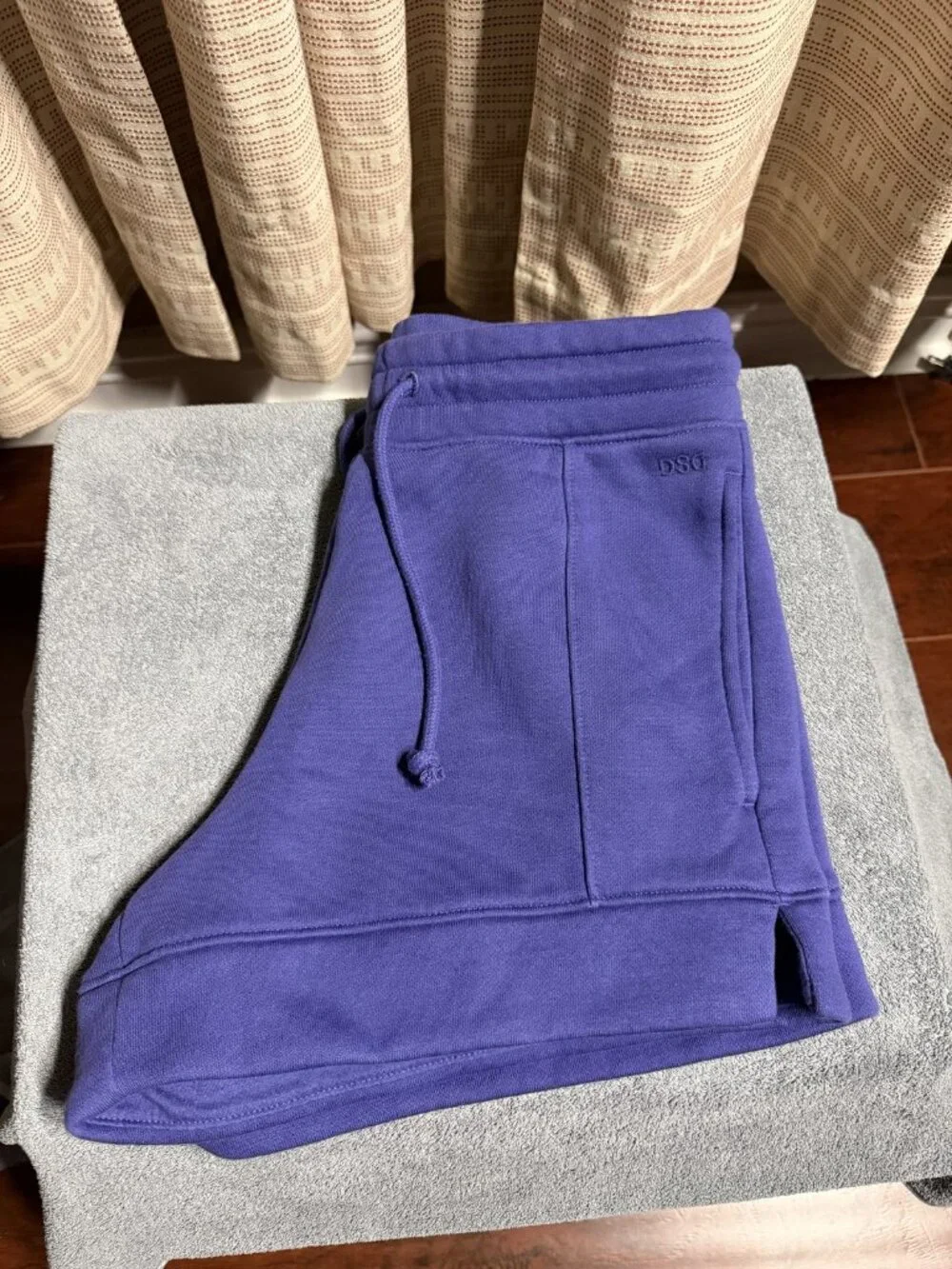 DSG Classic Fleece Mid-Rise Shorts - Indigo Blue - XS